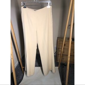 Ralph Lauren 100% silk high waisted wide leg pants